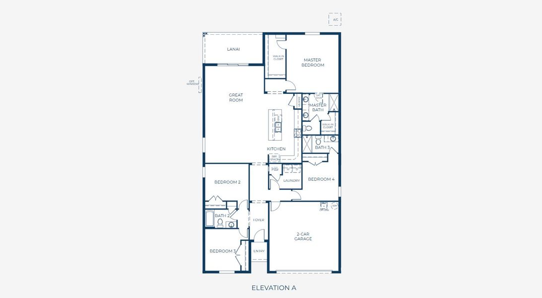 2D floor plan layout for the Miramar by Maronda Homes in Bella Estates, Plant City, FL (Image 5). 2D floor plan layout for the Miramar by Maronda Homes in Bella Estates, Plant City, FL (Image 5).