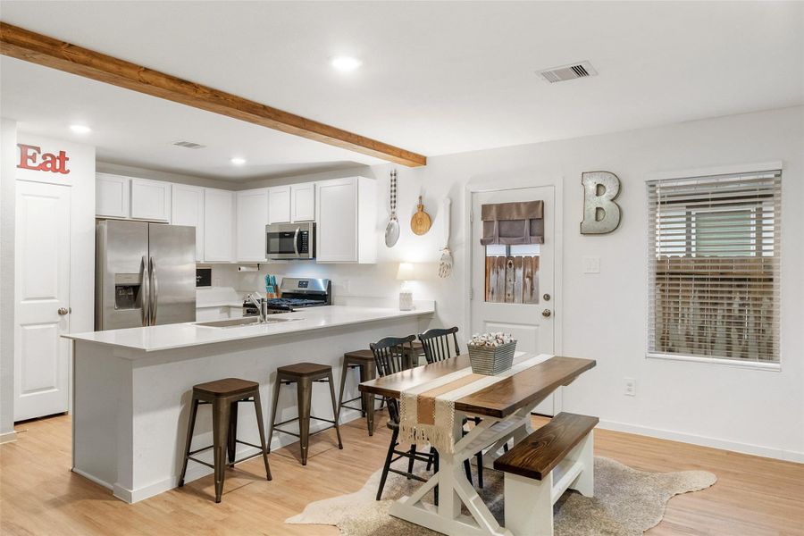 Furnished interior view inside a new home in Magnolia Ridge: Cottage Collection, Magnolia (Image 7).