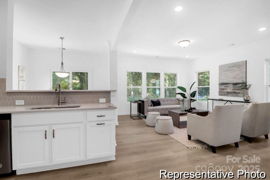 Furnished interior view inside a new home in Shay Crossing, Salisbury (Image 27).