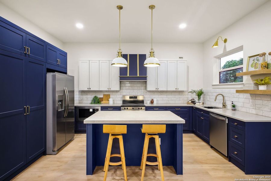 Furnished interior view inside a new home in , San Antonio (Image 18).