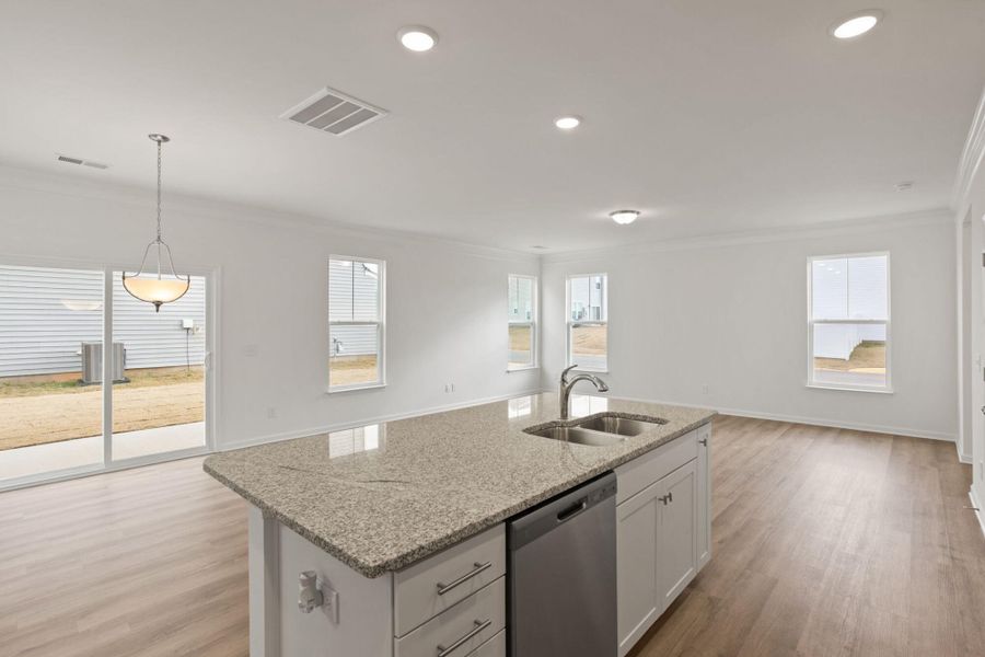 Furnished interior view inside a new home in Bellevue, Greenville (Image 11).