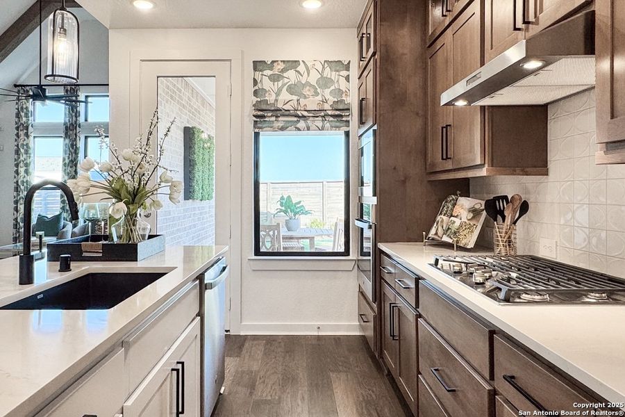 Furnished interior view inside a new home in The Crossvine, Schertz (Image 10).