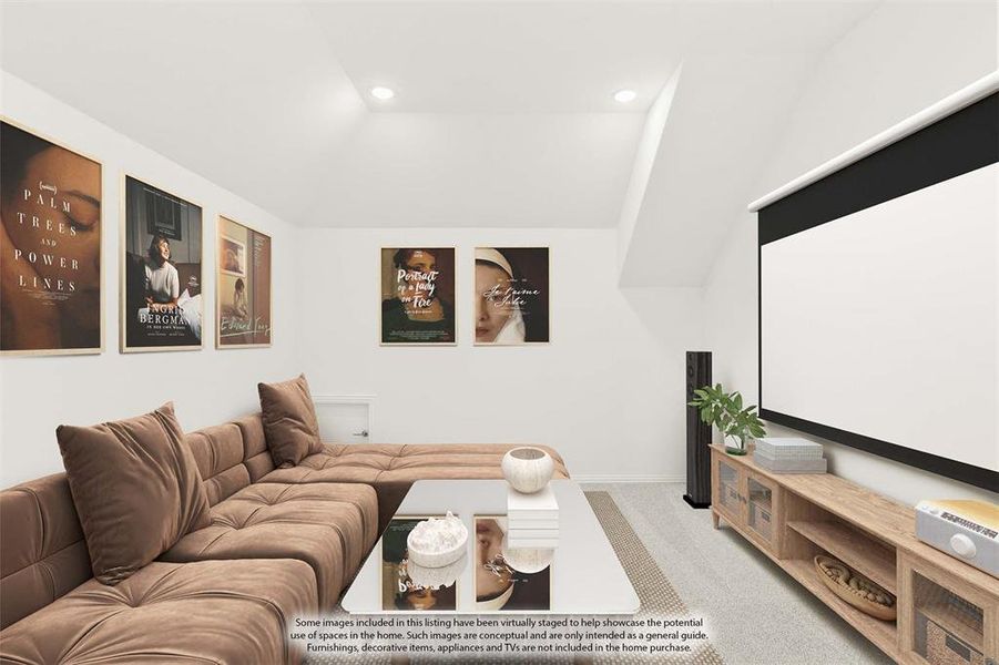 Furnished interior view inside a new home in Sutton Fields, Celina (Image 15). Furnished interior view inside a new home in Sutton Fields, Celina (Image 15).