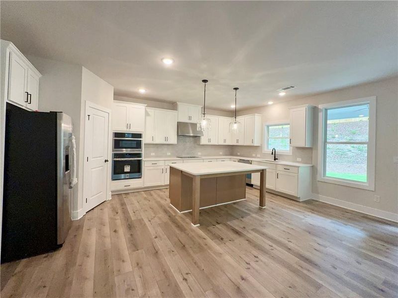 Furnished interior view inside a new home in , Hoschton (Image 10).