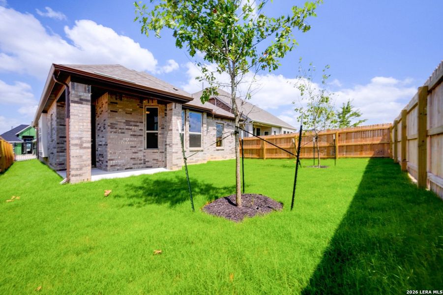 Exterior details and patio area of a home in Prominence, San Antonio (Image 3). Exterior details and patio area of a home in Prominence, San Antonio (Image 3).