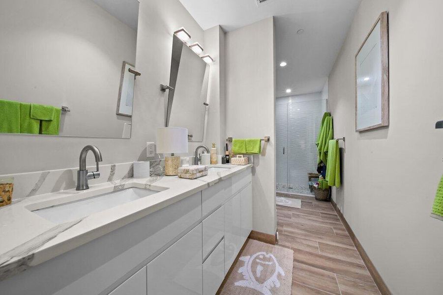 Furnished interior view inside a new home in , Stuart (Image 10).