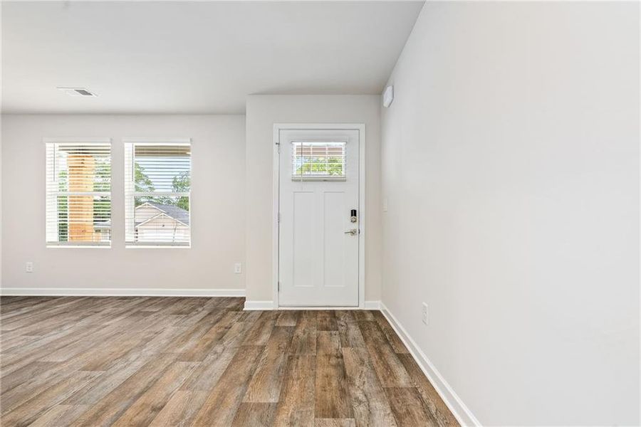 Spacious, unfurnished interior of a new home in Crossvine Village, LaGrange (Image 13). Spacious, unfurnished interior of a new home in Crossvine Village, LaGrange (Image 13).