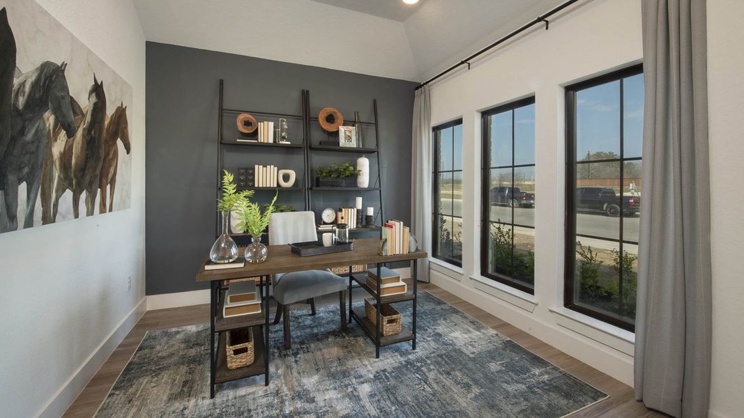Furnished interior view inside a new home in VIDA, San Antonio (Image 10). Furnished interior view inside a new home in VIDA, San Antonio (Image 10).