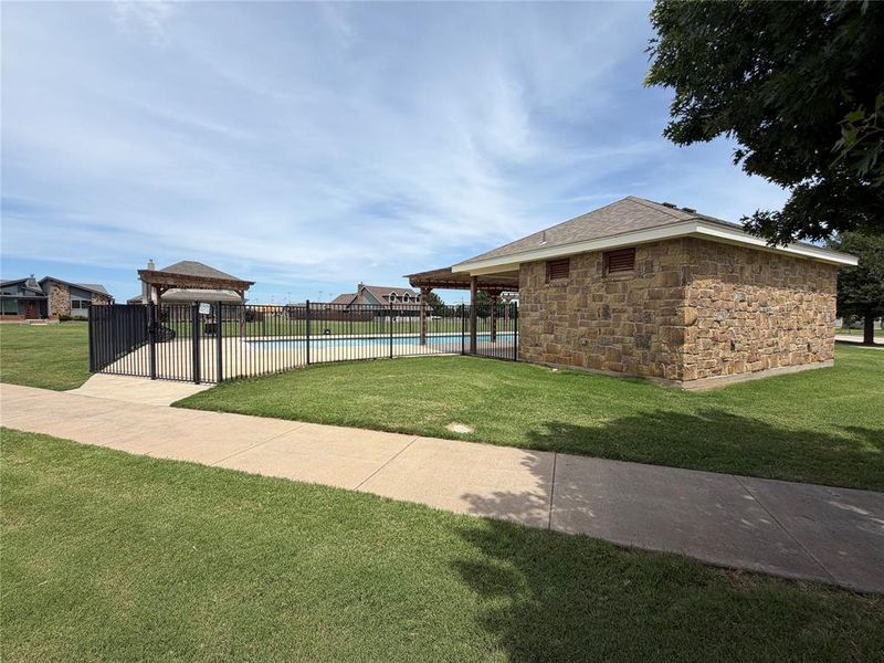 A Exterior View of the community Pool area