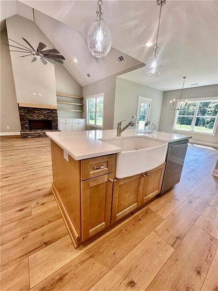 Furnished interior view inside a new home in , Covington (Image 7).