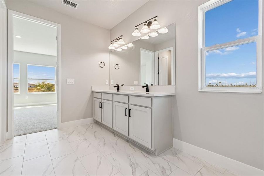 Furnished interior view inside a new home in Coasterra, Palmetto (Image 12).