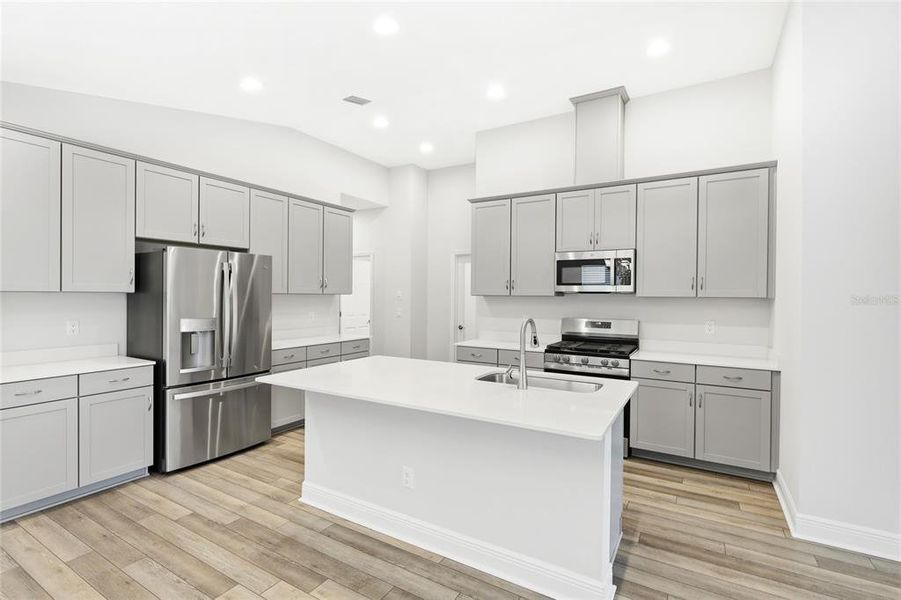 Furnished interior view inside a new home in Crosswind Point, Parrish (Image 6).