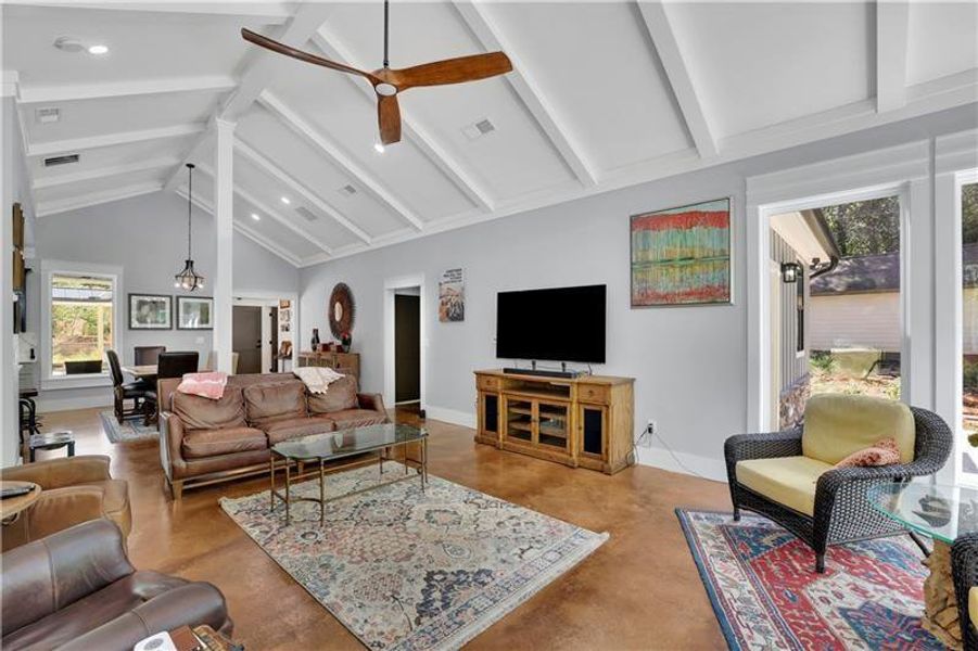 Furnished interior view inside a new home in , Gainesville (Image 11).