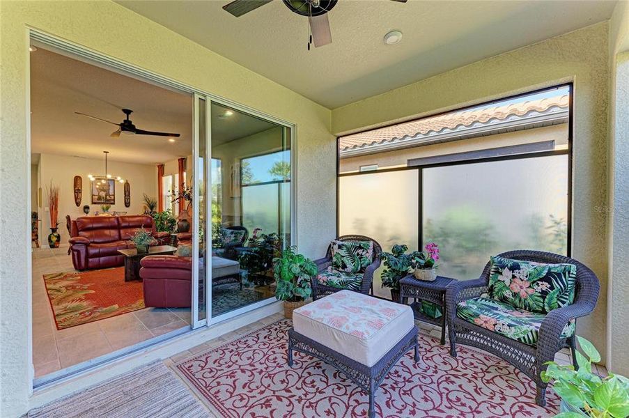 Exterior details and patio area of a home in , Venice (Image 3). Exterior details and patio area of a home in , Venice (Image 3).