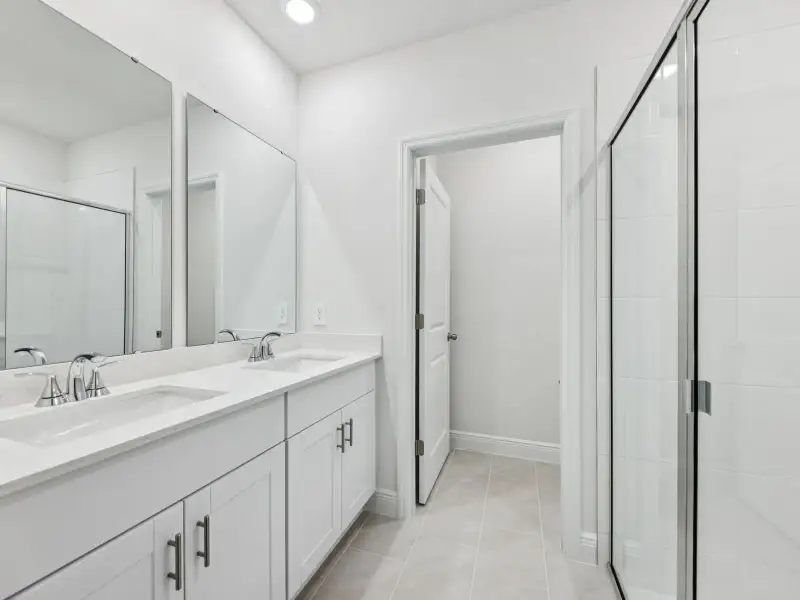 Furnished interior view inside a new home in Villamar - Classic Series, Winter Haven (Image 7).