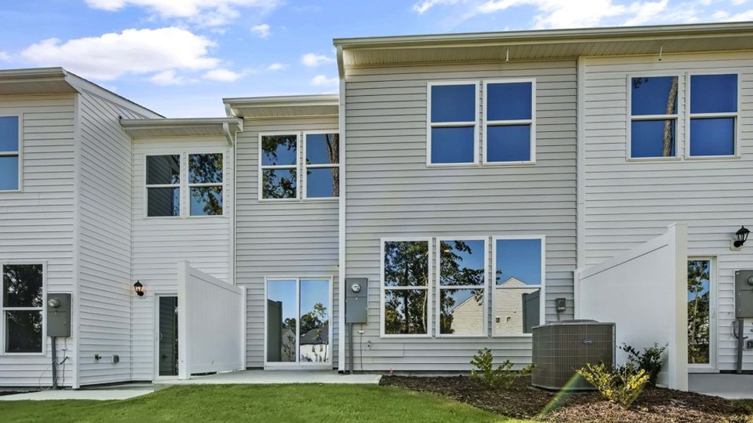 Representative exterior photo of a completed home built from the LANSING - TRADITIONS by D.R. Horton in Chapel Townes, Raleigh, NC (Image 19).