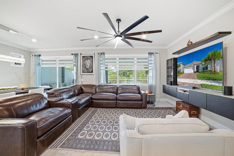 Furnished interior view inside a new home in Windsong Estates, Lake Worth (Image 10).