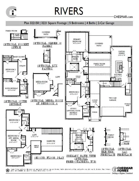 Examine this well-designed floor plan, showcasing functional spaces and optional enhancements.