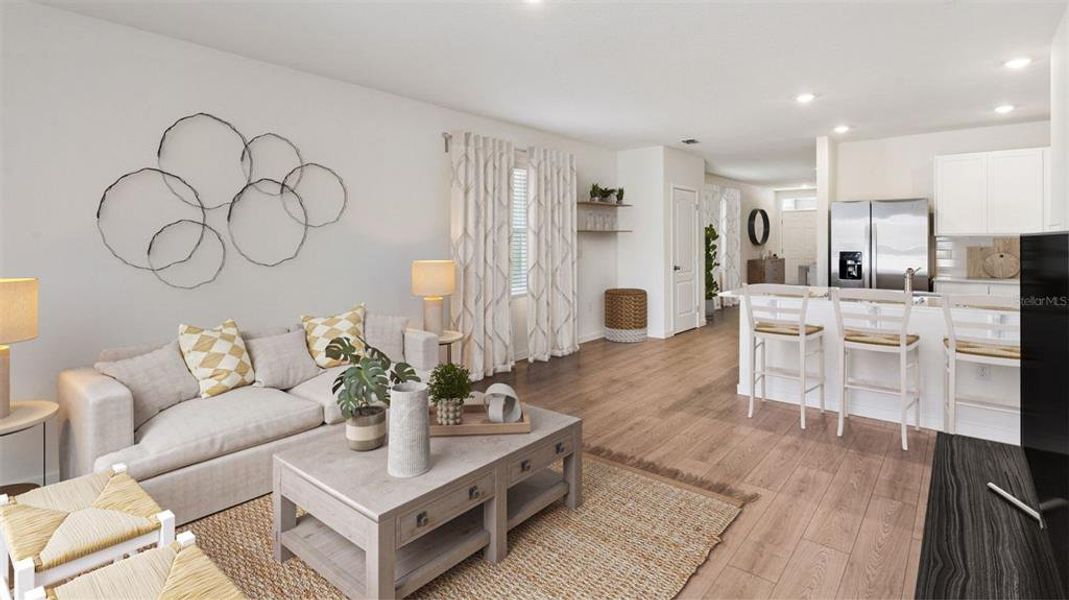 Furnished interior view inside a new home in Wynwood, Ocoee (Image 14).