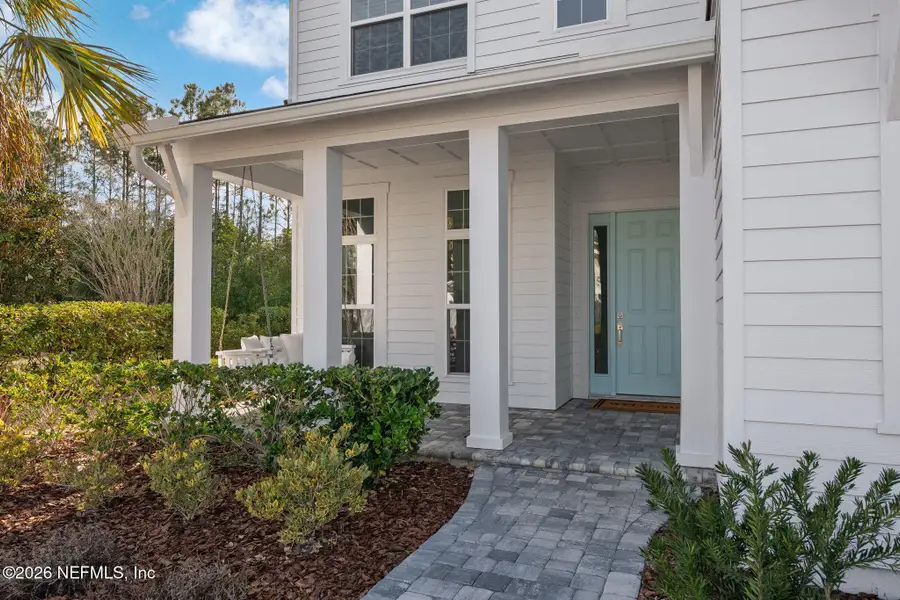 Exterior details and patio area of a home in Nocatee, Ponte Vedra (Image 3). Exterior details and patio area of a home in Nocatee, Ponte Vedra (Image 3).