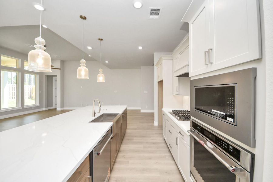 Furnished interior in a model home at COLTON: Prestige Collection in Todd Mission (Image 18). Furnished interior in a model home at COLTON: Prestige Collection in Todd Mission (Image 18).