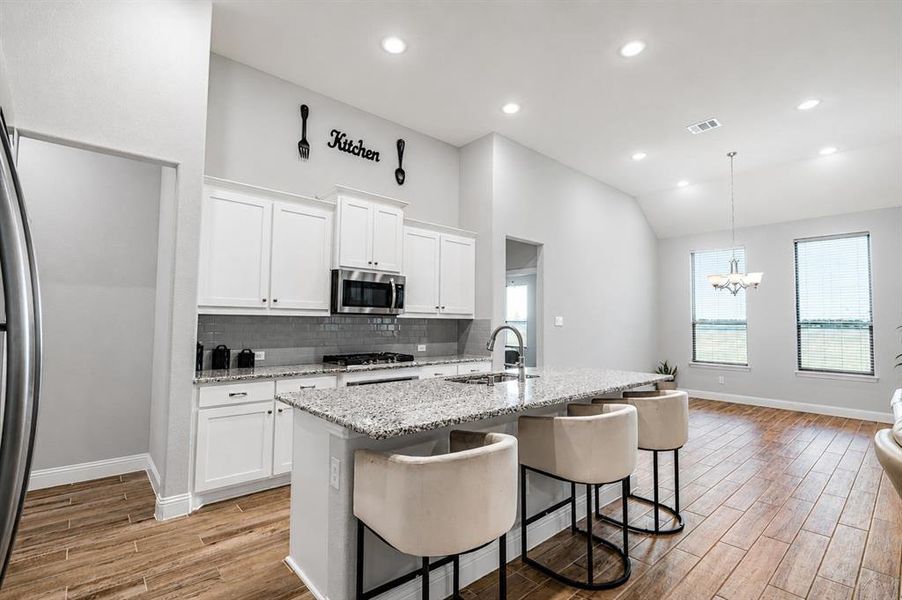 Furnished interior view inside a new home in Creekview Farms, Greenville (Image 6).