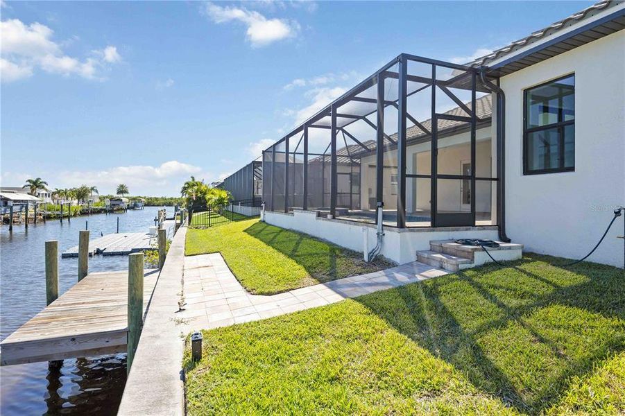 Exterior details and patio area of a home in , Punta Gorda (Image 22).