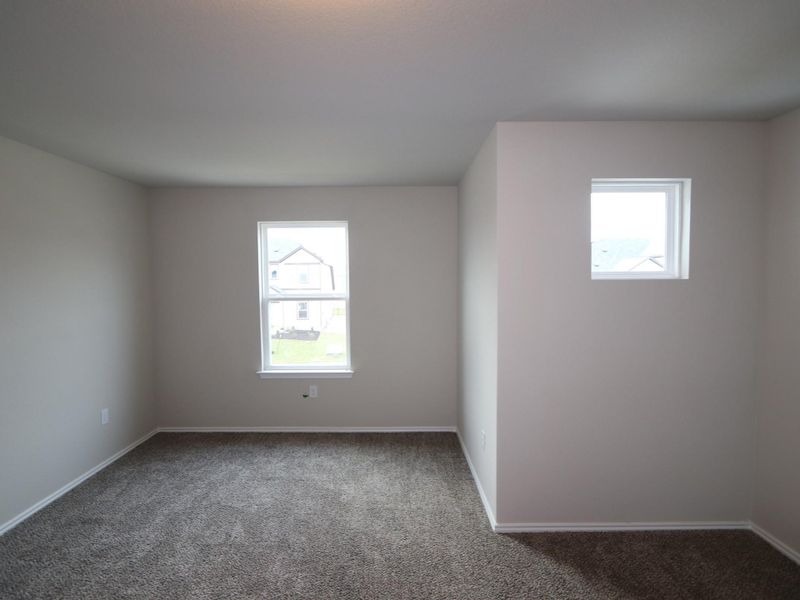 Spacious, unfurnished interior of a new home in Cascades at Onion Creek, Austin (Image 8). Spacious, unfurnished interior of a new home in Cascades at Onion Creek, Austin (Image 8).