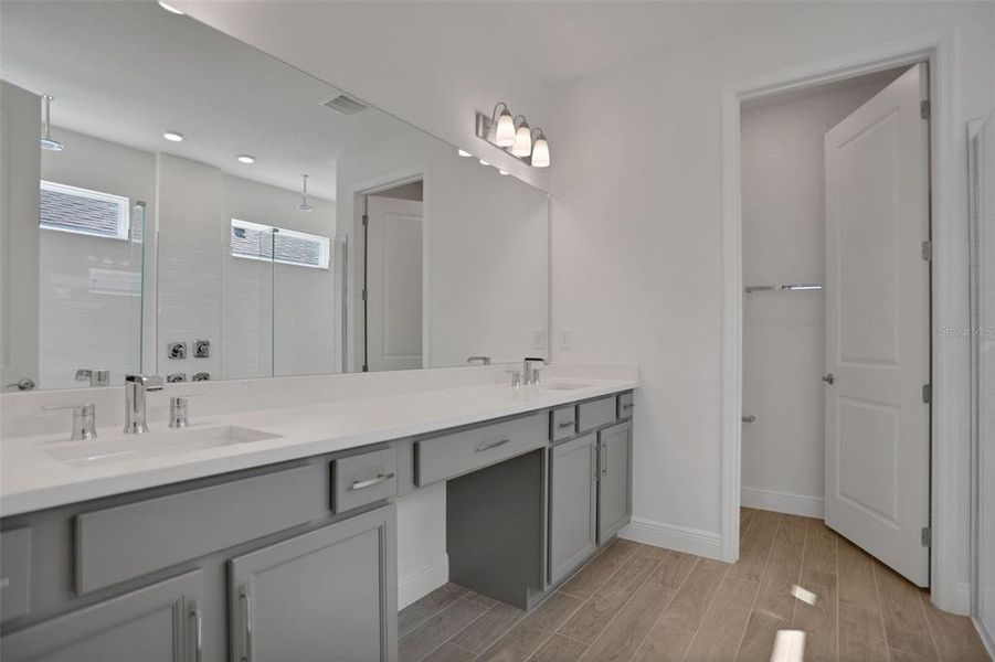 Furnished interior view inside a new home in Seaire, Parrish (Image 8).