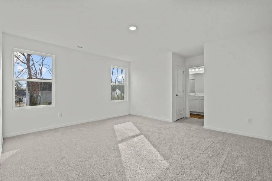 Spacious, unfurnished interior of a new home in Spring Creek Trails, Magnolia (Image 15). Spacious, unfurnished interior of a new home in Spring Creek Trails, Magnolia (Image 15).