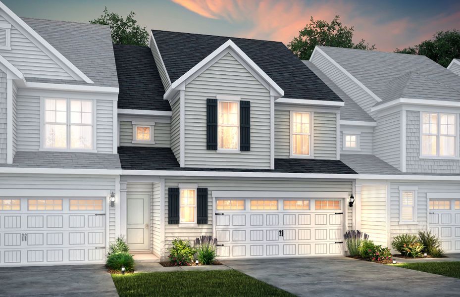 Palomino Exterior 4 features siding, covered front door and 2-car front load garage Palomino Exterior 4 features siding, covered front door and 2-car front load garage