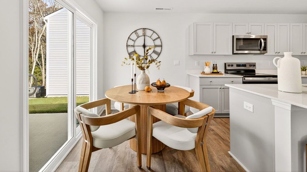 Representative furnished interior of a home built from the OLIVER by D.R. Horton in Barwell Park, Raleigh (Image 10).