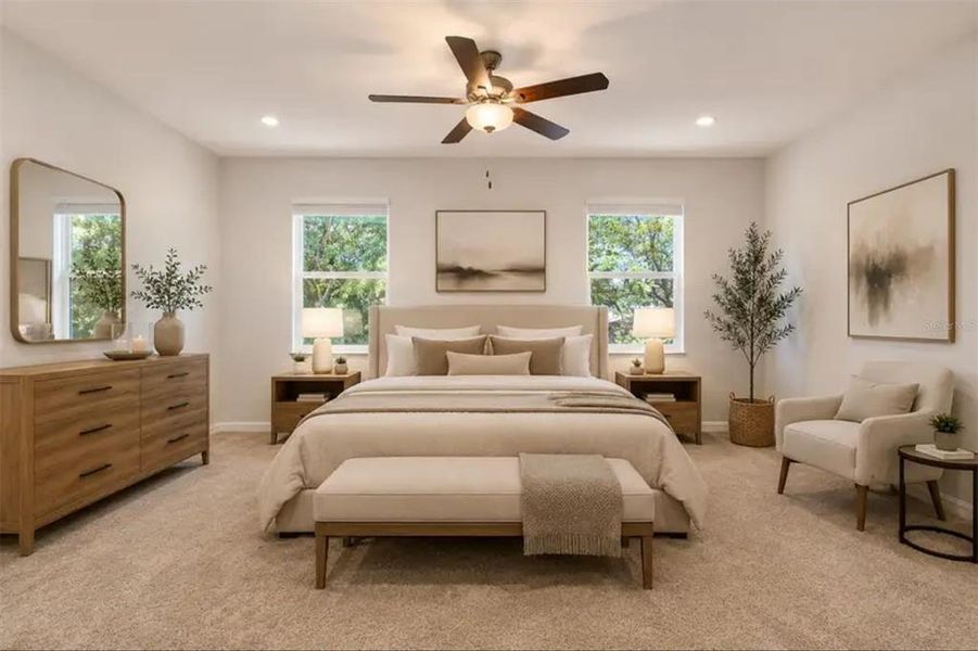 Furnished interior view inside a new home in , Land O' Lakes (Image 6). Furnished interior view inside a new home in , Land O' Lakes (Image 6).
