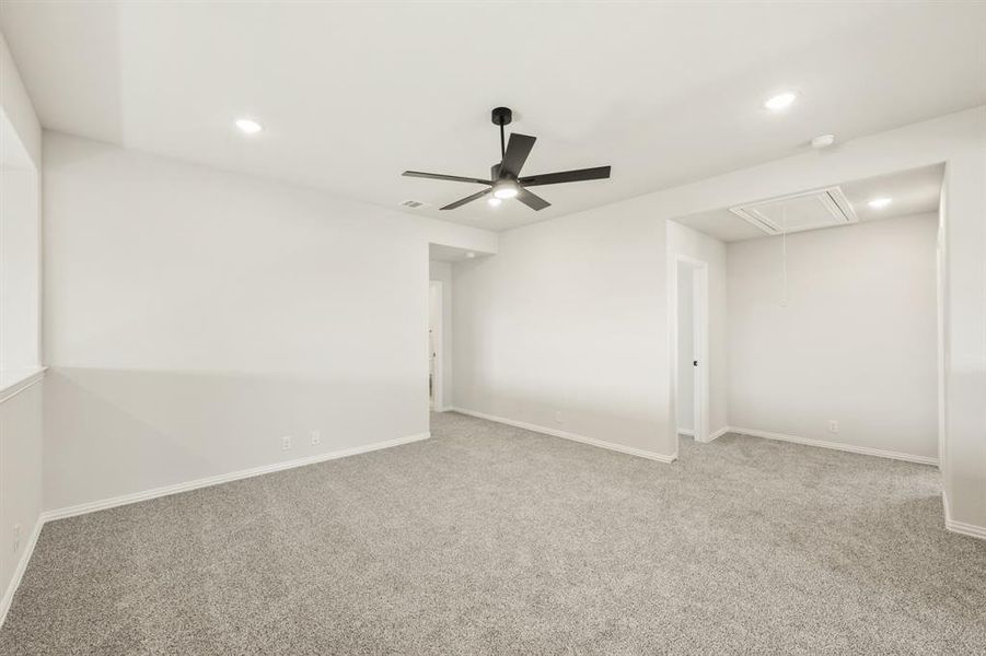 Spacious, unfurnished interior of a new home in Heartland Classic 60, Heartland (Image 27). Spacious, unfurnished interior of a new home in Heartland Classic 60, Heartland (Image 27).