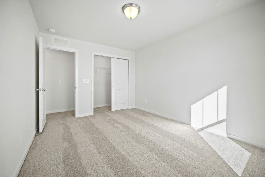 Representative unfurnished interior of a home built from the Manitou by View Homes in Aspen Meadows – Townhomes, Colorado Springs (Image 35). Representative unfurnished interior of a home built from the Manitou by View Homes in Aspen Meadows – Townhomes, Colorado Springs (Image 35).