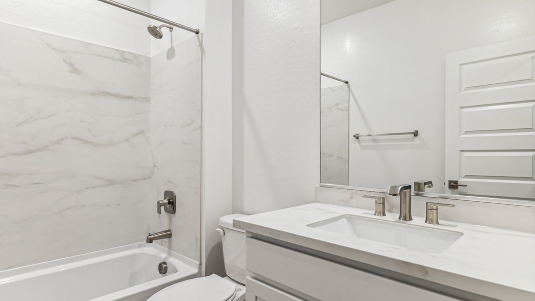 Representative furnished interior of a home built from the Cobalt by D.R. Horton in The Ridge at Stone Butte, Phoenix (Image 4).