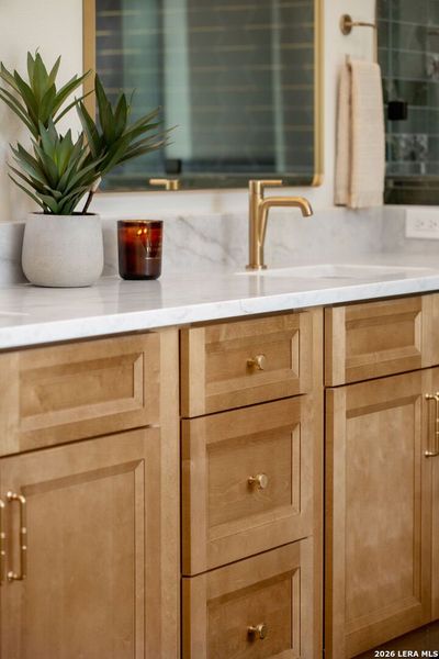 Close-up of interior finishes inside a home in , New Braunfels (Image 19).