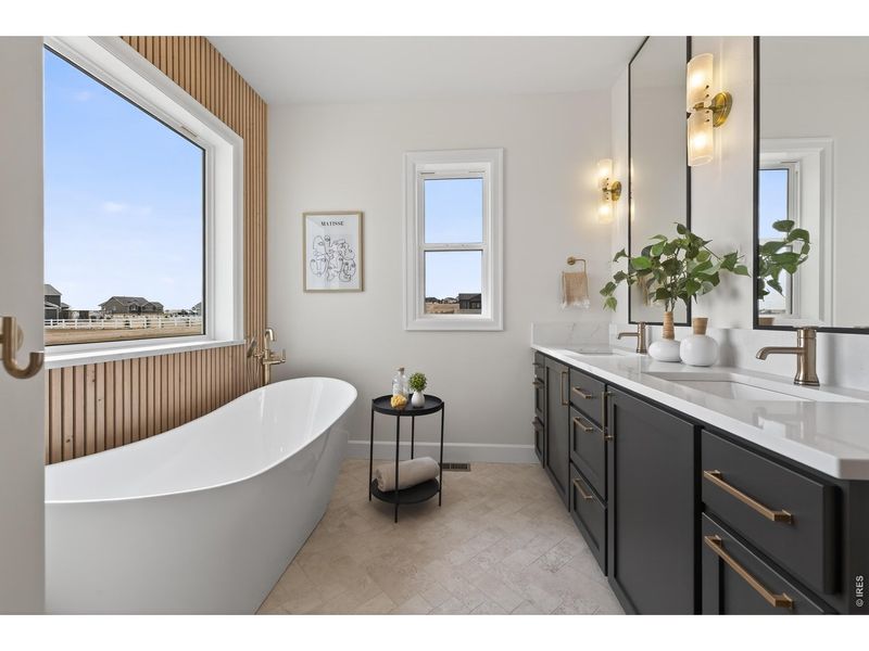 Furnished interior view inside a new home in , Severance (Image 37).