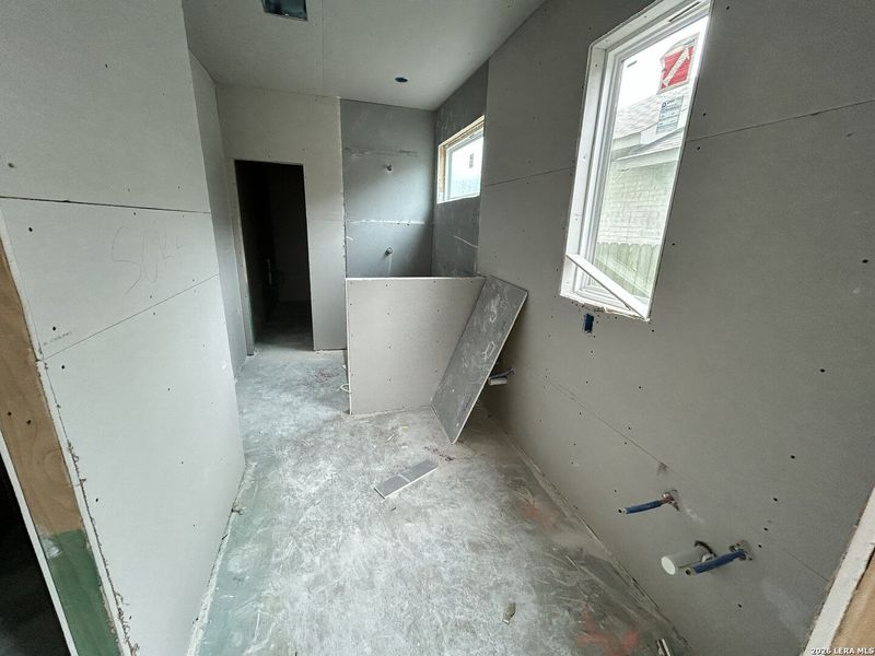In-progress construction of a new home in Legacy at Lake Dunlap, New Braunfels, TX (Image 14). In-progress construction of a new home in Legacy at Lake Dunlap, New Braunfels, TX (Image 14).