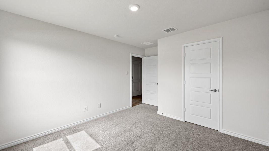 Representative unfurnished interior of a home built from the Brenham by D.R. Horton in Liberty Crossing, Royse City (Image 37). Representative unfurnished interior of a home built from the Brenham by D.R. Horton in Liberty Crossing, Royse City (Image 37).