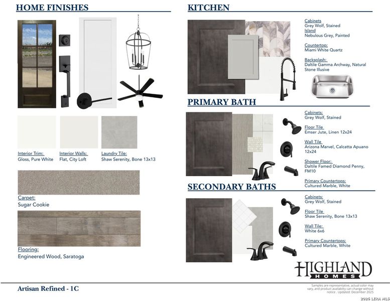 Sample of building materials used in homes in Venado Crossing, Cibolo (Image 25).