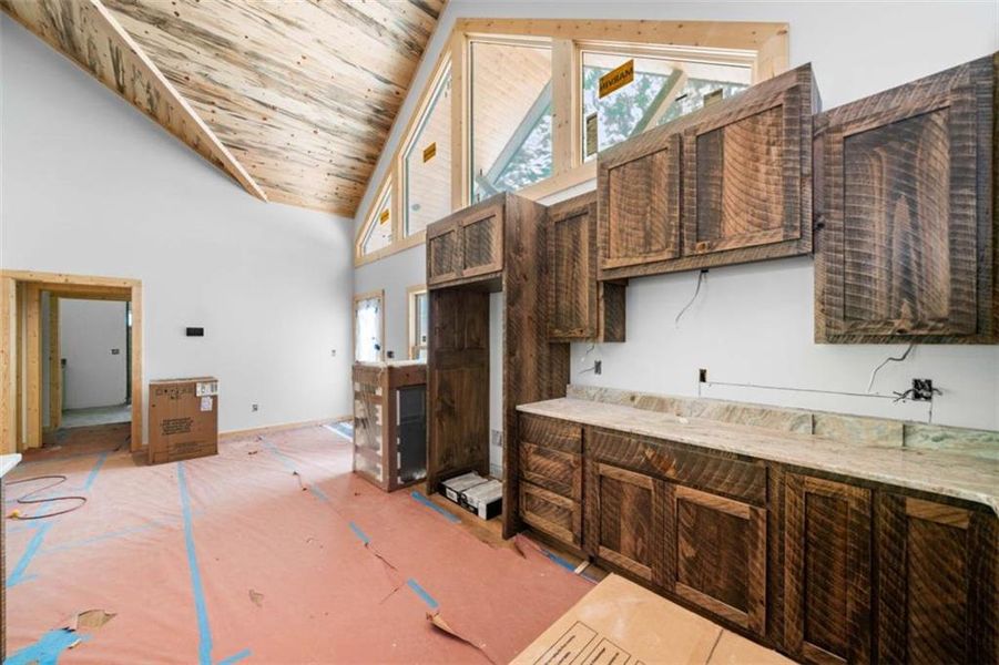 In-progress construction of a new home in , Ellijay, GA (Image 14).