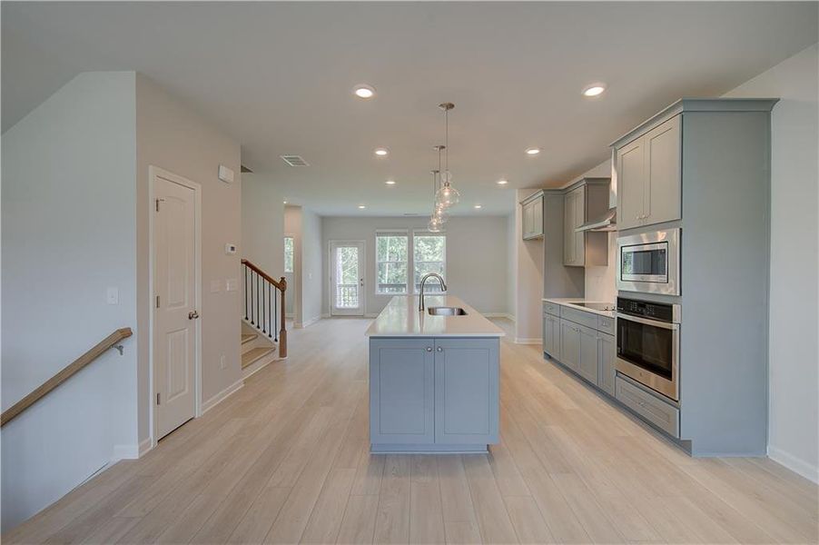 Furnished interior view inside a new home in Daybreak, Newnan (Image 11).