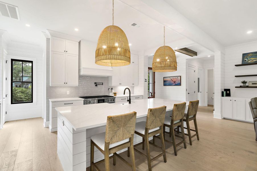 Furnished interior view inside a new home in , Isle Of Palms (Image 71). Furnished interior view inside a new home in , Isle Of Palms (Image 71).