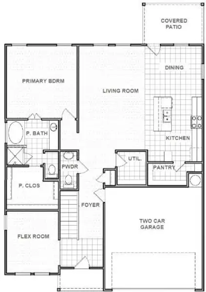 2D floor plan layout of this home in , Spring, TX (Image 2). 2D floor plan layout of this home in , Spring, TX (Image 2).