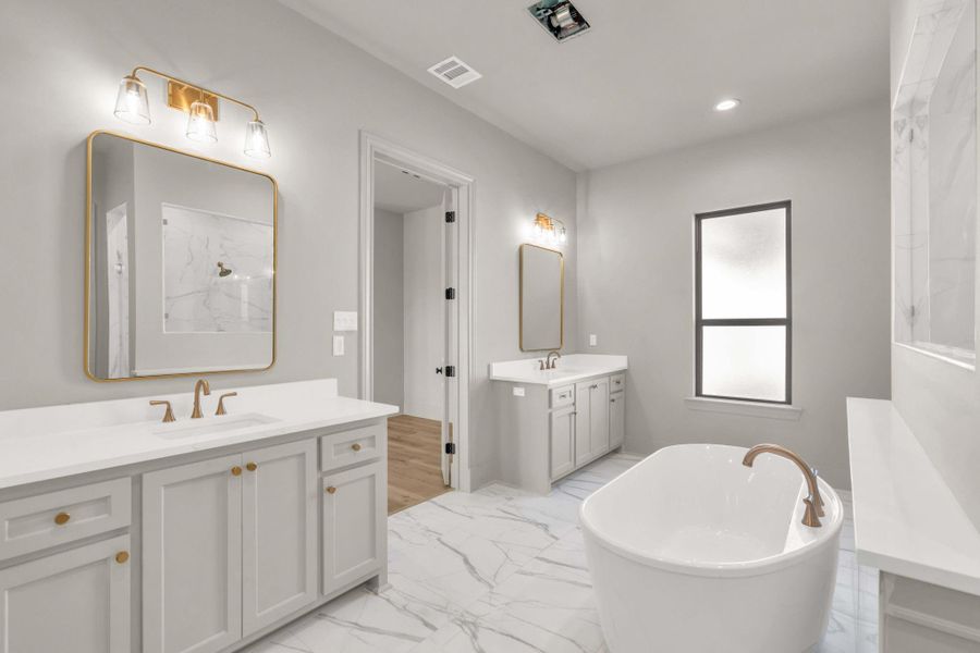 Furnished interior view inside a new home in Chapel Bend, Montgomery (Image 15).