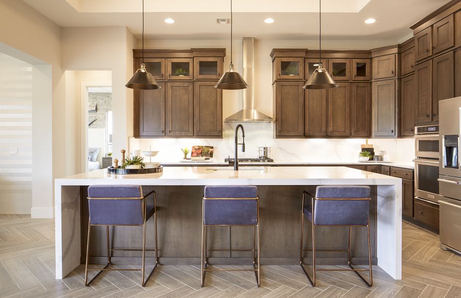 Stunning kitchen with abundant cabinet space