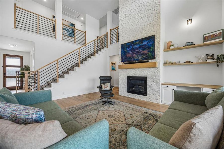 Furnished interior view inside a new home in , Prosper (Image 12).