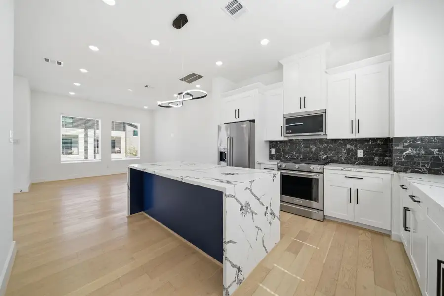 Furnished interior view inside a new home in , Houston (Image 3).