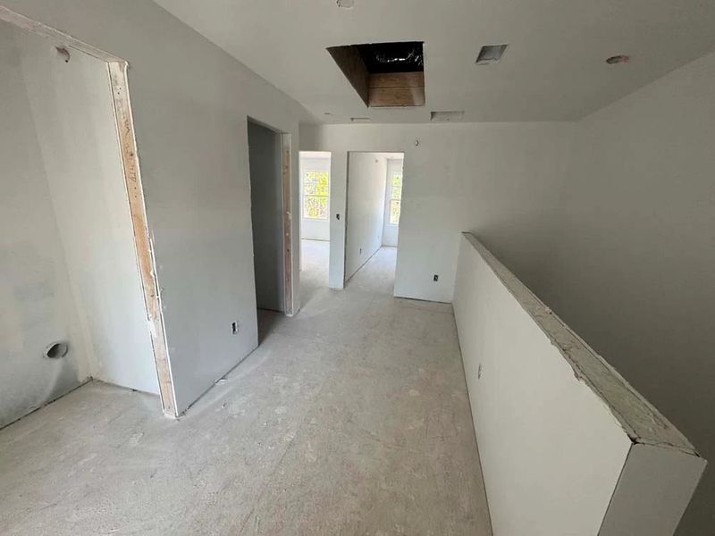 Loft Area Construction Progress